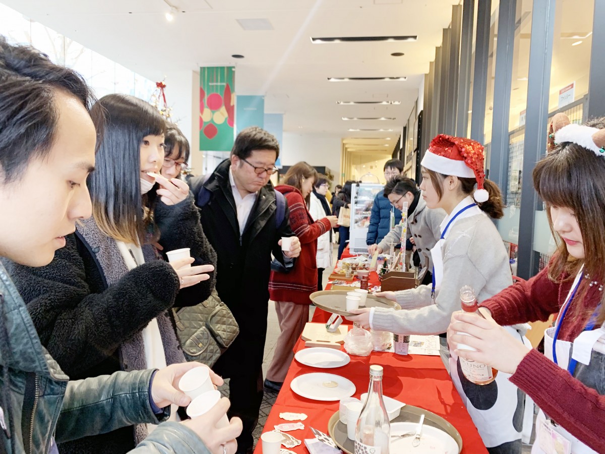「sapporo55クリスマス2019」にて本学をPR
