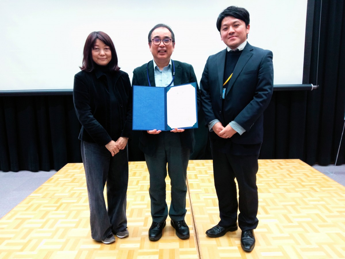 遠藤大二教授が第14回「医療系eラーニング全国交流会」で２年連続の奨励賞を受賞