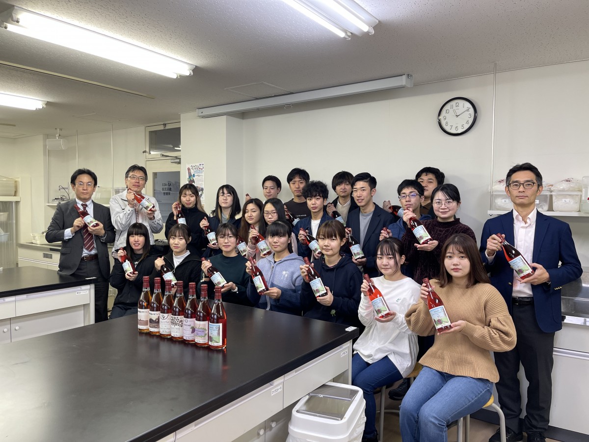 酪農学園大学ワイン2022完成報告会を開催