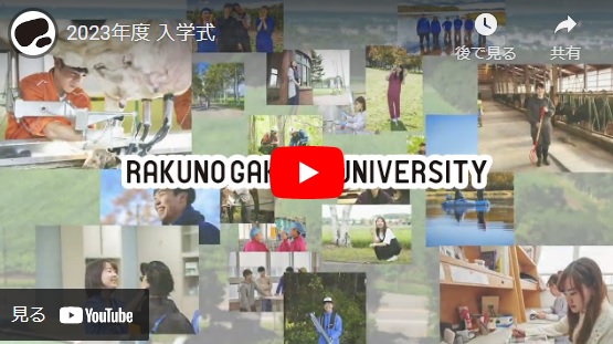 2023年度入学式のライブ配信について