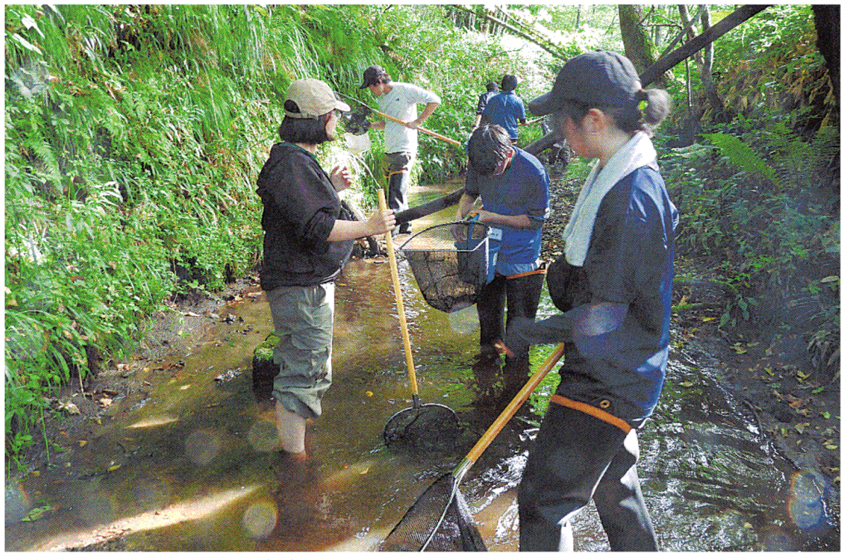 【十勝毎日新聞】浦幌で動物保全考える　酪農学園大 自然分け入り実地学習